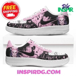Lil Peep Cry Baby Air Force 1 Sneaker Lil Peep Men Women Shoes - Picture 1 of 5