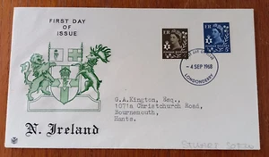 10 FDC Definitivees from Norther Ireland - Picture 1 of 10