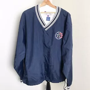 Champion Pull Over Jacket w Black Star Beer Logo - Picture 1 of 6