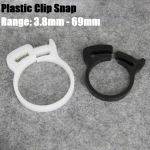 Ratchet Clip Nylon Snap Fit Plastic Ratchet Clamp Irrigation Garden Hose Pipe - Picture 1 of 5