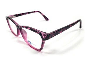 NEW MODERN OPTICAL CULTURE 54-15-140 PURPLE TORTOISE EYEGLASSES FRAMES - Picture 1 of 6