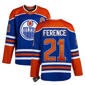 Andrew Ference Edmonton Oilers Autographed Fanatics Jersey 5