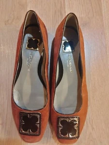 Liz Claiborne elegante Damen-Slipper Kimmie orange Größe 8,5 - Bild 1 von 8