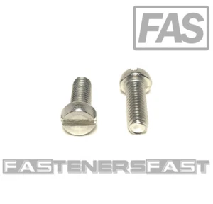 (25) M6-1,0 x16 Edelstahl Kreuzschlitz Maschinenschraube DIN84 A2 M6x16 - Bild 1 von 5