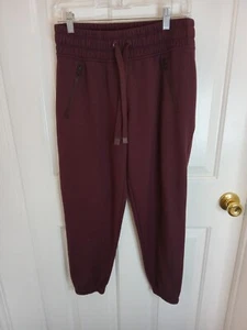 Athleta Size Small Burgundy Red Maroon Bounce Back Jogger - Picture 1 of 14