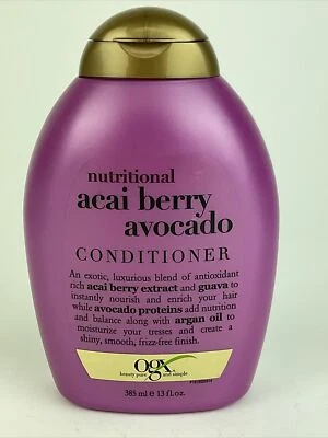 OGX Nutritional Acai Berry Avocado Conditioner 13oz NEW - Image 1 of 3