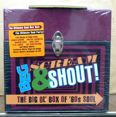 Beg Scream & Shout: The Big Ol' Box of '60s Soul 6-CD Set R&B RHYTHM & BLUES New - Image 1 of 4