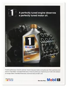 Mobil 1 Motor Oil A Perfectly Tuned Engine 2011 página completa impreso revista anuncio - Imagen 1 de 4