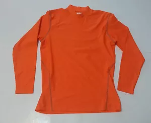 Layer 8 Youth Size XL (22x28x24") Orange Compression Base Layer Fleece Mock  - Picture 1 of 9