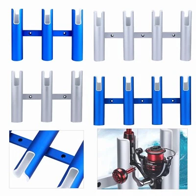 Marine 3/4 Tubes Link Boat Fishing Rod Holder Aluminum Side Mount Kayak/Truck RV - Image 1 of 4