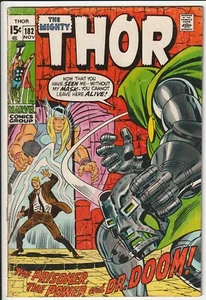 Thor #182 1970 Marvel Comics 4.0 VG JOHN BUSCEMA DR. DOOM COVER - Picture 1 of 14