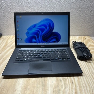 Dell Latitude 14" 7480 Laptop Core i5-7200U 8GB 256GB SSD Windows 11 Webcam - Image 1 of 4