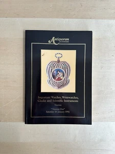 ANTIQUORUM Important Watches & Clocks Vicenza Oro Jan. 1992 - 124 pgs. - Picture 1 of 8
