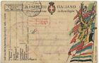 ITALY FELDPOST to EGYPT CENSORED Card Troops fighting Otoman Empire 1918 VF