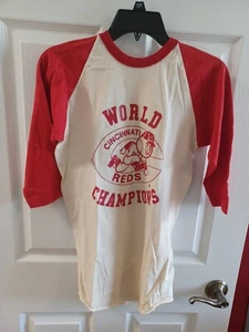 Vintage Cincinnati Reds World Champions Youth T-Shirt Size X-Large  MLB NWOT - Picture 1 of 7