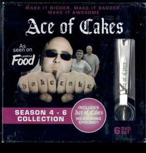 Ace Of Cakes : Series 4-6 DVD Brand New & Sealed - Picture 1 of 2