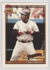 1991 Topps Factory Set Collector's Edition (Tiffany) Tony Gwynn #180 HOF