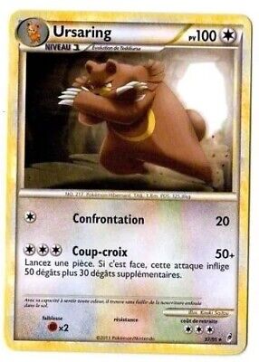 Pokémon TCG - Ursaring - 37/95 - French - Rare - Call of Legends [Near Mint]