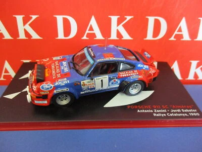 Die cast 1/43 Modellino Auto Porsche 911 SC Rally Catalunya 1980 A. Zanini - Immagine 1 di 4