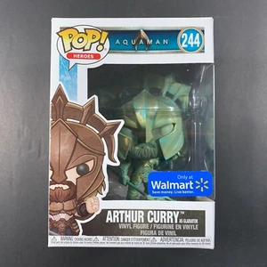 Funko Pop Arthur Curry 244 Aquaman Heroes Vinyl Figure Walmart Exclusive - Picture 1 of 8