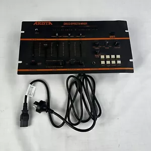 Arista Disco Effects DJ Stereo Audio Mixer Phono Preamplifier Vintage w/ Cord - Picture 1 of 12