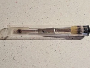 IT Cosmetics Heavenly Luxe Dual Ended Complexion Perfection Brush #7 LE SILVER! - Picture 1 of 4