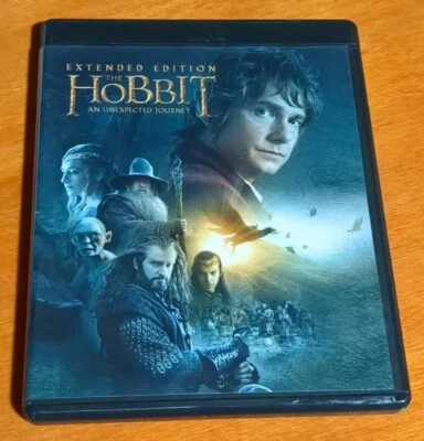 The Hobbit An Unexpected Journey Blu-ray Extended Edition  Ian McKellen  Freeman - Image 1 of 4