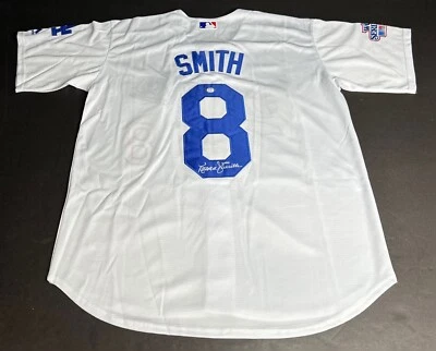 Reggie Smith Signed Los Angeles Dodgers Jersey PSA 9A55663 - Image 1 of 3