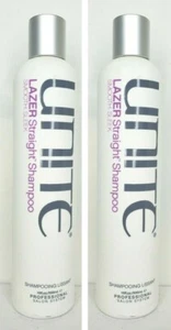 2 Unite LAZER STRAIGHT SHAMPOO Smooth Sleek 10 oz Each (192) - Picture 1 of 1