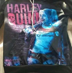 HARLEY QUINN Daddy’s Lil Monster DC COMICS All Over Print Casual Sweatsuit Sz M - Picture 1 of 12