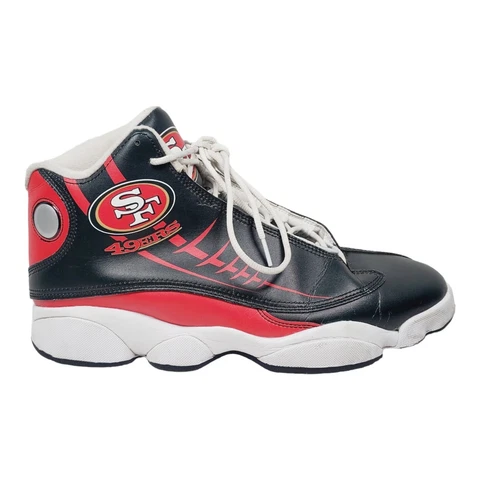 San Francisco 49ers Custom Shoes Size 13 Cover