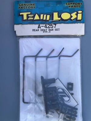 Team Losi A-4257 Losa4257 A4257 4257 Rear Sway Bar Set XXX-4 Vintage Stabi Set - Bild 1 von 3