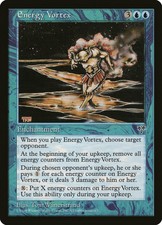 MTG - Energy Vortex - Mirage - Reserved List - X1 - (LP) - FREE SHIPPING