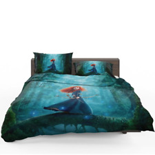 Brave Movie Merida Quilt Duvet Cover Set Twin Bed Linen Home Textiles