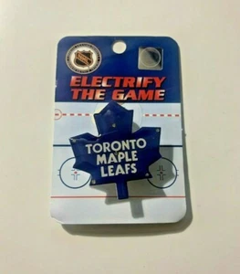 ¡Pin de solapa iluminado de hojas de arce Toronto! Prendedores retro de botones coleccionables Power NHL - Imagen 1 de 3