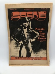 Cleveland Scene Magazine June 5-11, 1975 Vol.6, No.22 TINA TURNER / KISS AD - Picture 1 of 16