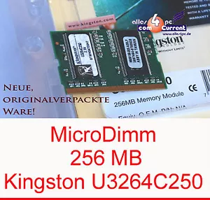 256MB Mini DIMM Asus M5200N S5200 S5N S300 RAM Memory Panasonic T2 Sony Notebook - Picture 1 of 1