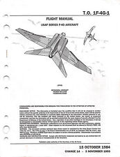 F-4G Flight Manual Air Force Manual  1993 Pilot's Handbook - CD Version