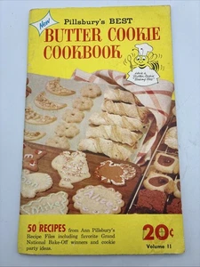 Vintage Pillsbury's BEST BUTTER COOKIE COOKBOOK Vol II 50 Delicious Recipes - Picture 1 of 4