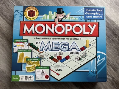 Monopoly "Mega Edition" Gesellschaftsspiel, 100% vollständig, Topzustand! - Bild 1 von 4