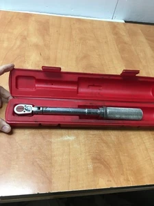 Snap-On Torque Wrench QJFR275D 3/8 Drive Flex-Head 5 to 75 lb-ft With Case - Foto 1 di 11