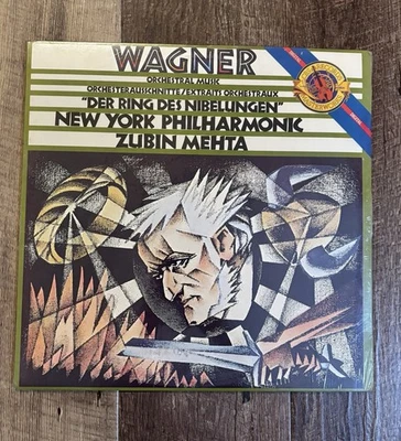 Orchestral Music From THE RING: Zubin Mehta & NY Phil (LP, 1P7628, CBS) SEALED! - Image 1 of 2