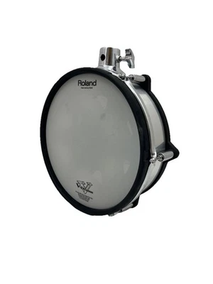 Roland PD-125X V Tambor Plateado Cromo 12" Cabezal de Malla PD125X Doble Gatillo Pad Foto 1 de 4