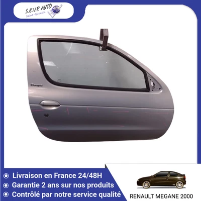 🇫🇷 PORTE AVANT DROIT RENAULT MEGANE I PH2 CPE 99-02 ➤7751467870 ♻️ - Photo 1/2