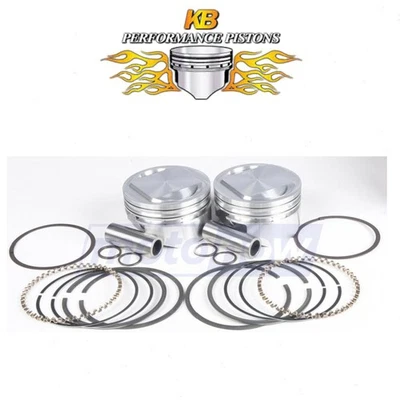 KB Cast Piston Set for 1999-2006 Harley Davidson FLTRI Road Glide - Engine in - Image 1 of 4