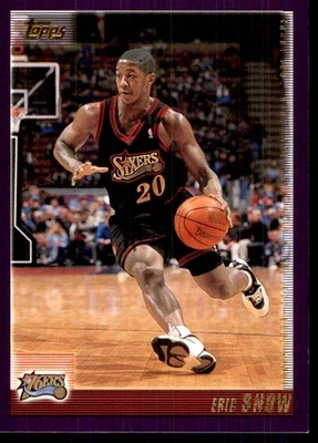 2000-01 Topps Eric Snow Philadelphia 76ers #192 - Image 1 of 2