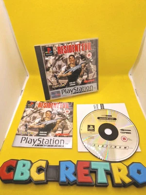 Resident Evil PS1 Platinum - UK PAL VGC PlayStation 1 Complete Tracked Post  - Image 1 of 4