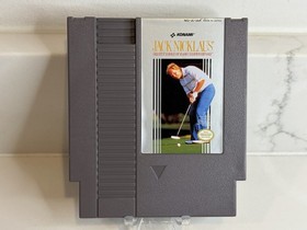 Jack Nicklaus' Golf - 1989 NES Nintendo Game - Cart Only - TESTED!