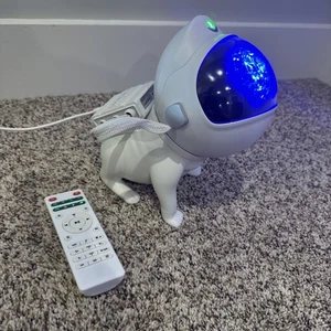 3-in-1 Space Dog Projector for Bedroom Bluetooth Speaker & White Noise Excellent - Picture 1 of 13