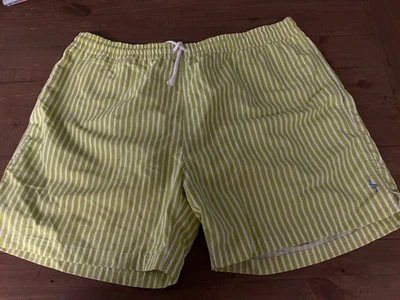 Bañador Tailorbyrd Shorts Hombre XL Multicolor Rayas Verde Blanco Foto 1 de 4